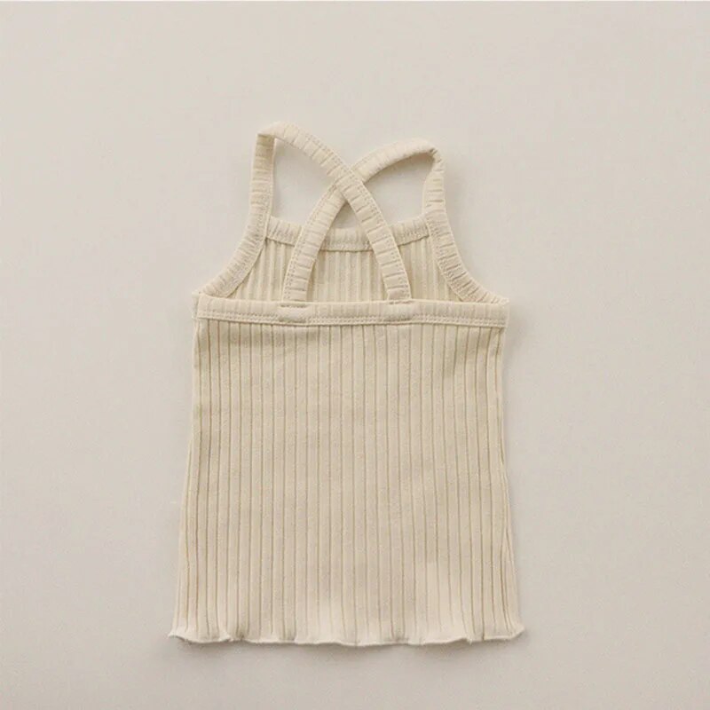 Toddler Baby Pajamas Clothing Sets for Girl Solid Vest Top + Shorts Outfits Suit Summer Kids Girls Loungewear Clothes