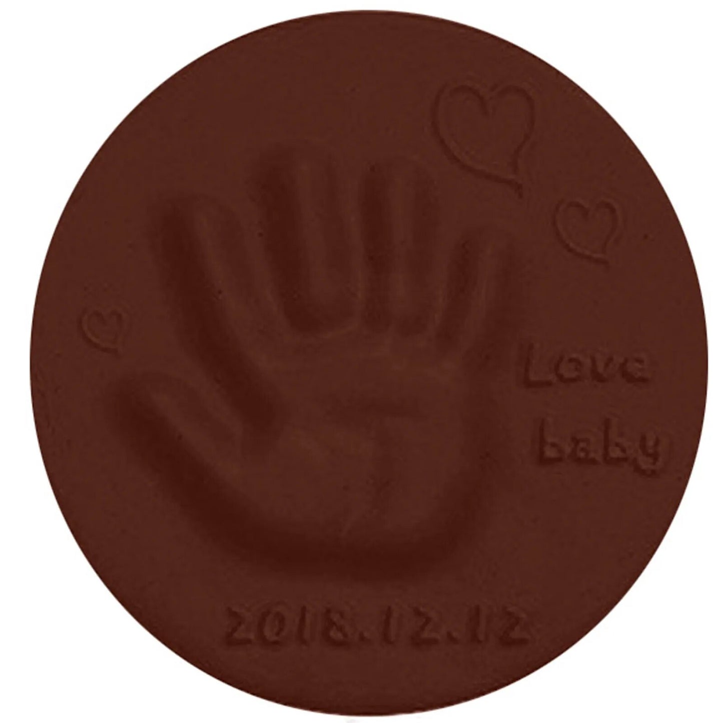 New Baby Footprint Ultra Light Stereo Baby Care Air Drying Soft Clay Baby Hand Foot Imprint Kit Casting DIY Toys Paw Print Pad