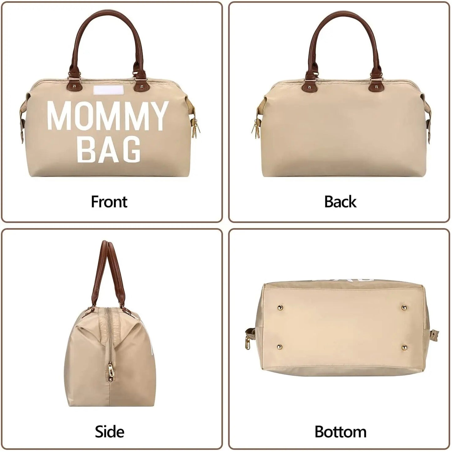 Mama Tote Bag Maternity Diaper Mommy Large Capacity Bag Women Nappy Organizer Stroller Bag Baby Care Travel Backpack Mom Gifts