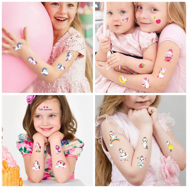 Baby Cartoon Temporary Tattoo Stickers