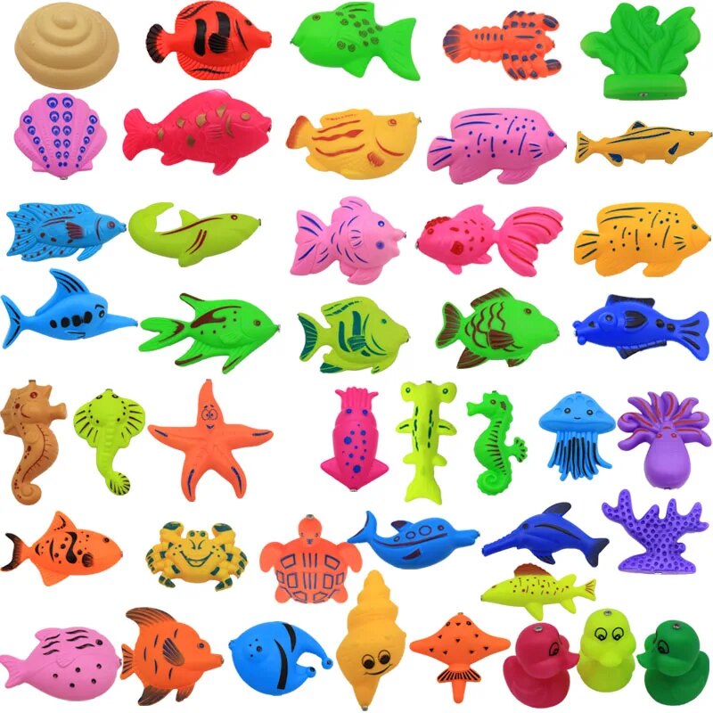 Baby Magnetic Fish Bath Toy