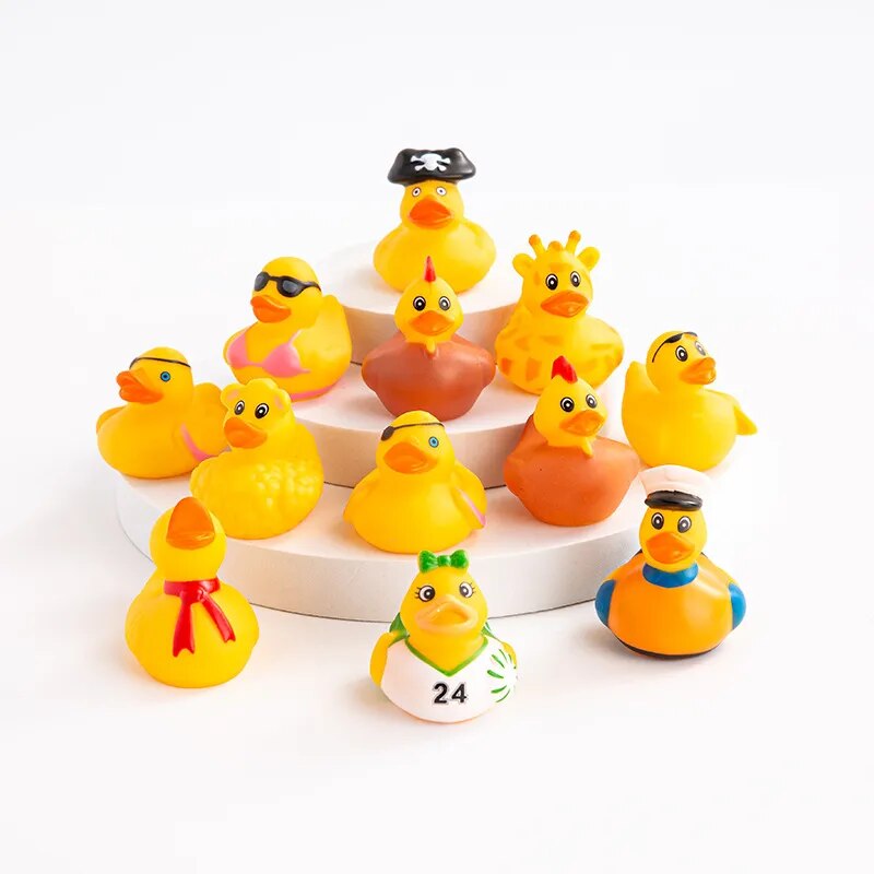 50 Pack Rubber Duck for Jeep Bath Toy Assortment Bulk Floater Duck for Kids Pool toy Toddlers Baby Party Favors Birthdays