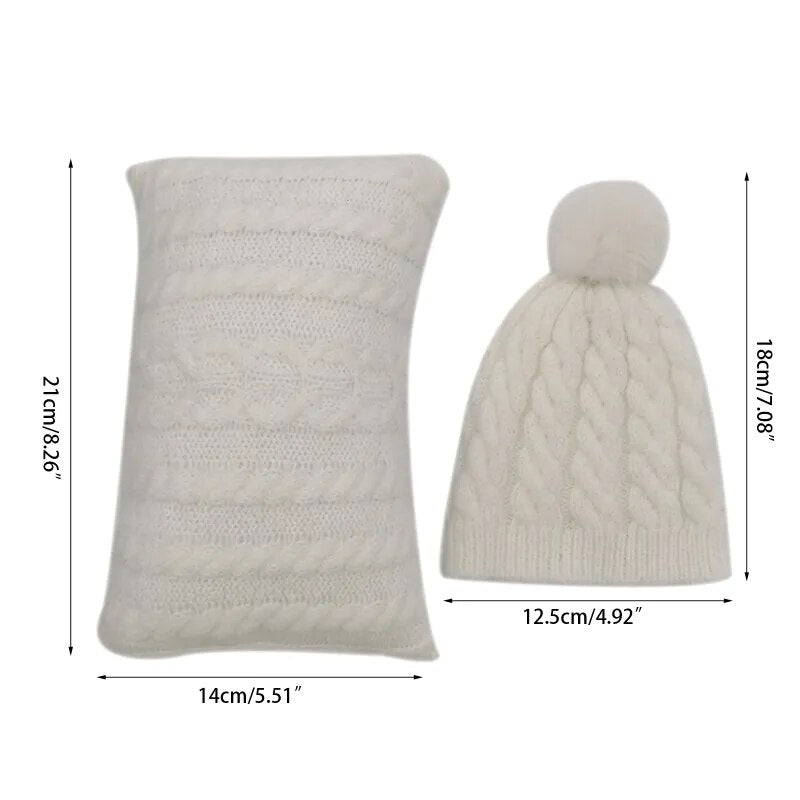 Baby Beanie And Pillow Set